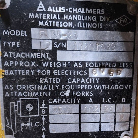 Allis Chalmers 5,500 Capacity