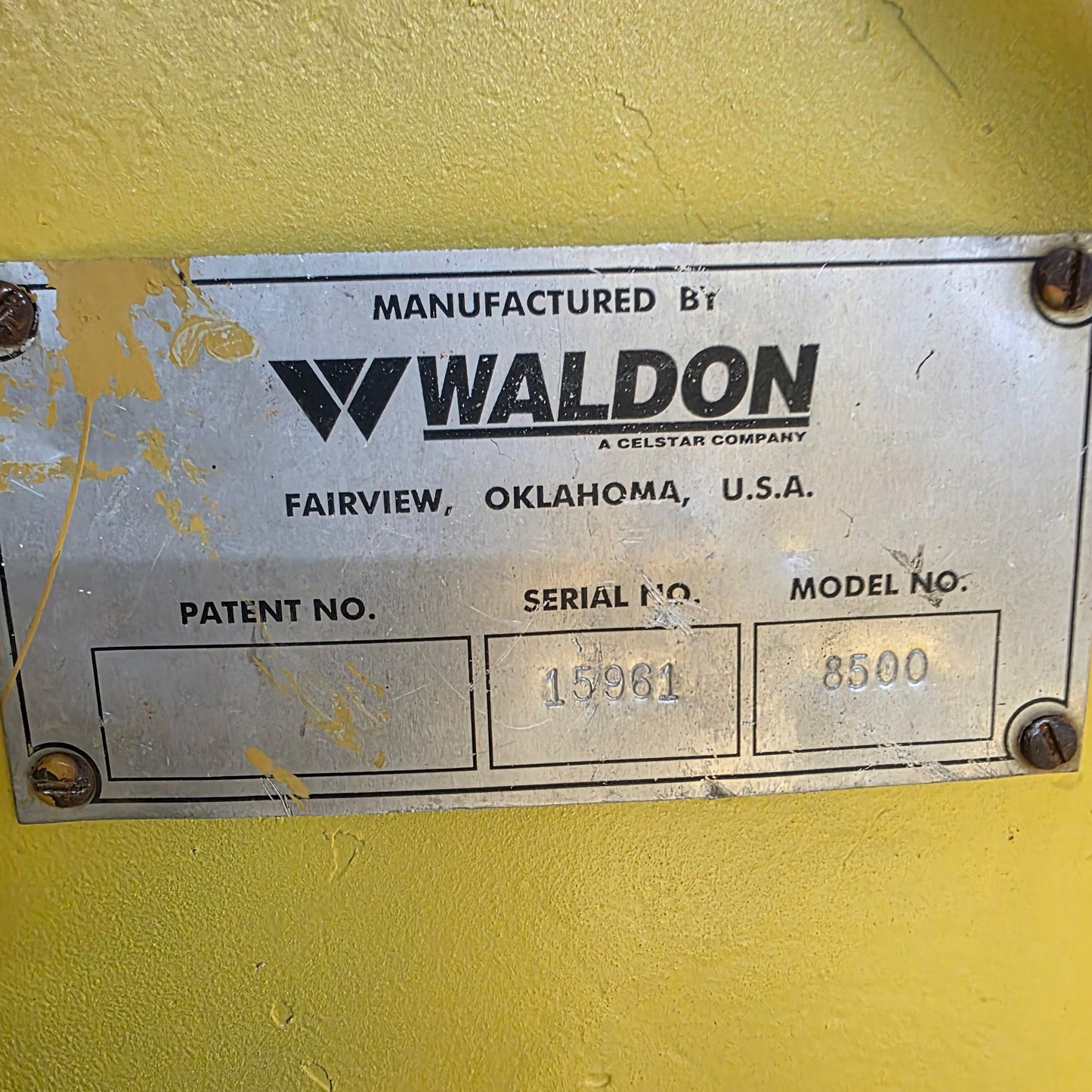 Waldon 8500 Wheel Loader