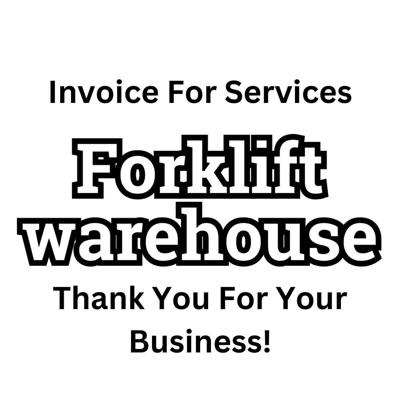 Invoice For Services