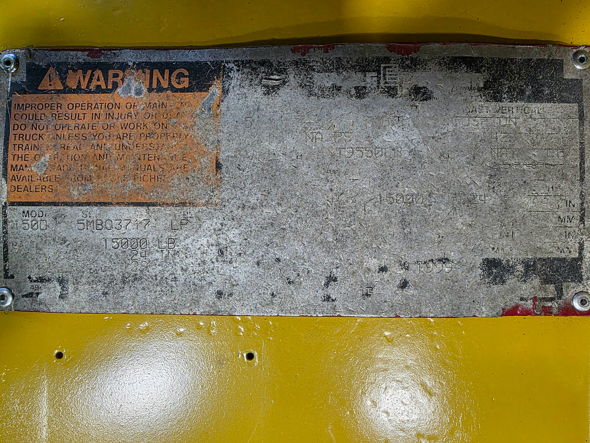 Caterpillar T150D 15,000 Capacity Hydrostatic