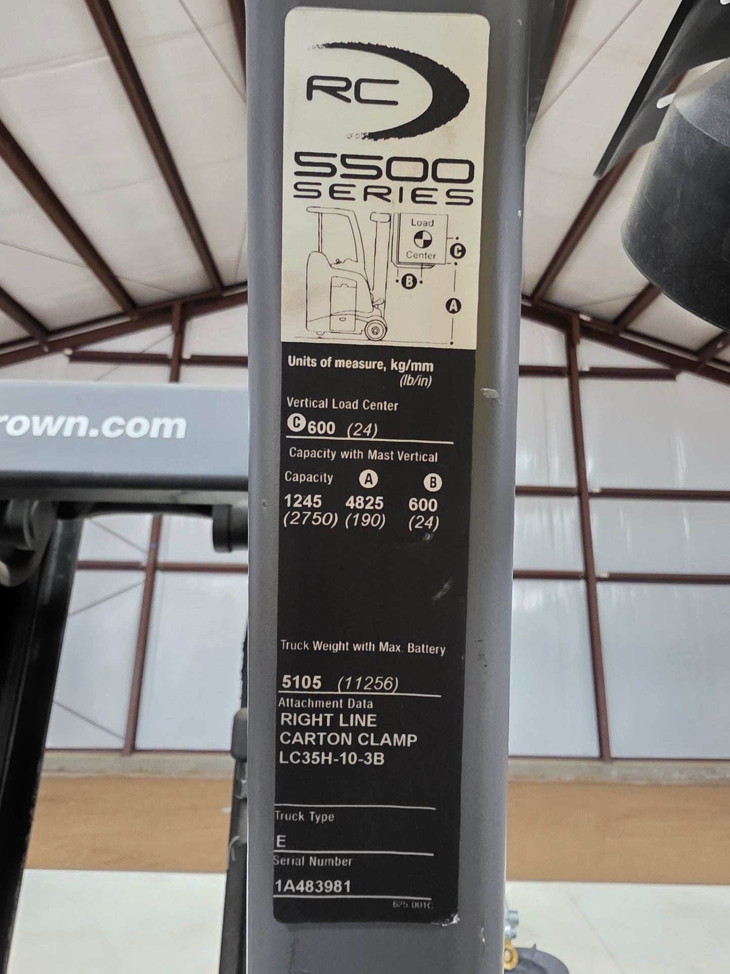 Crown 4,000lbs Capacity Electric