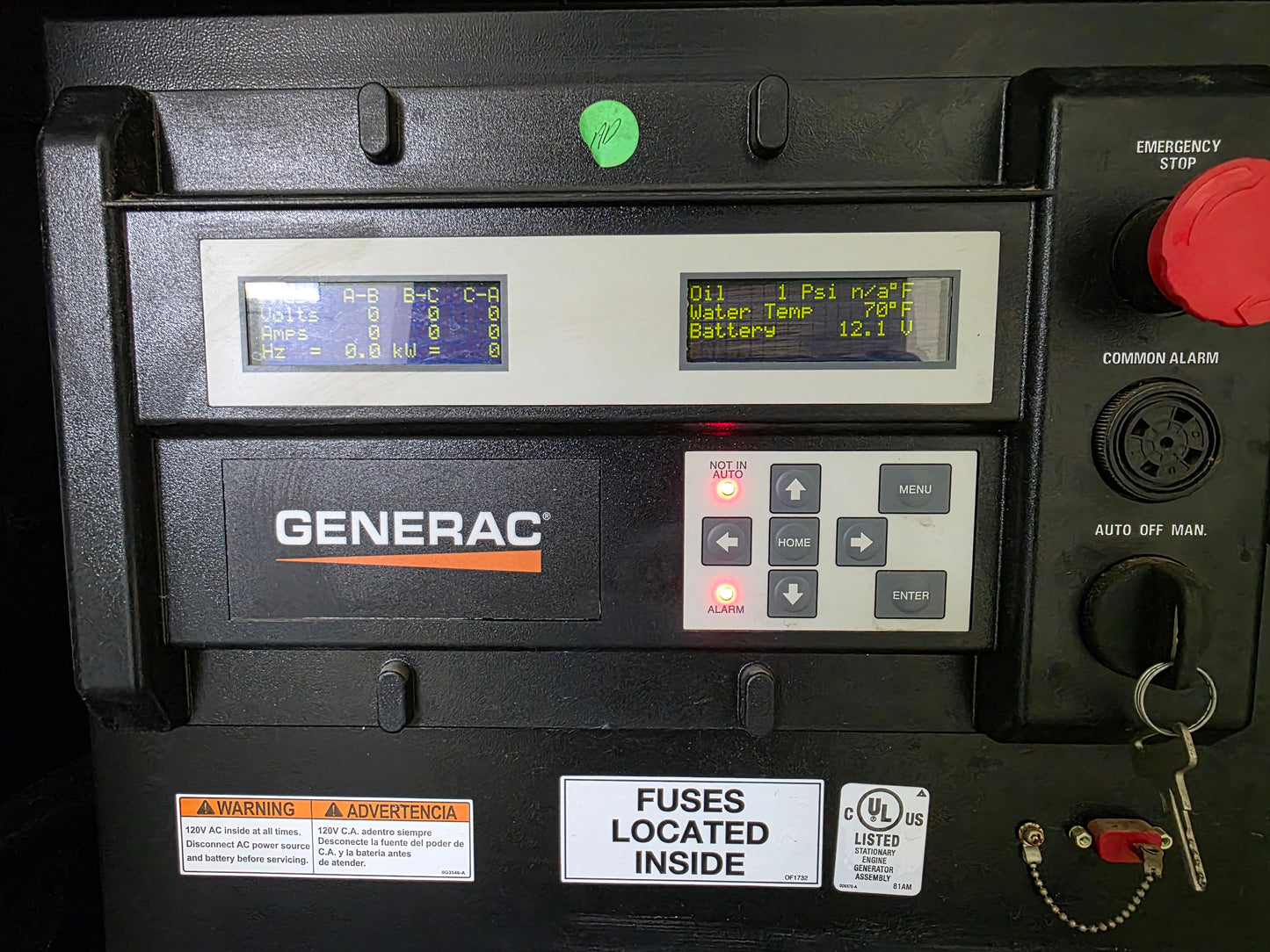 2012 Generac SG150 Generator