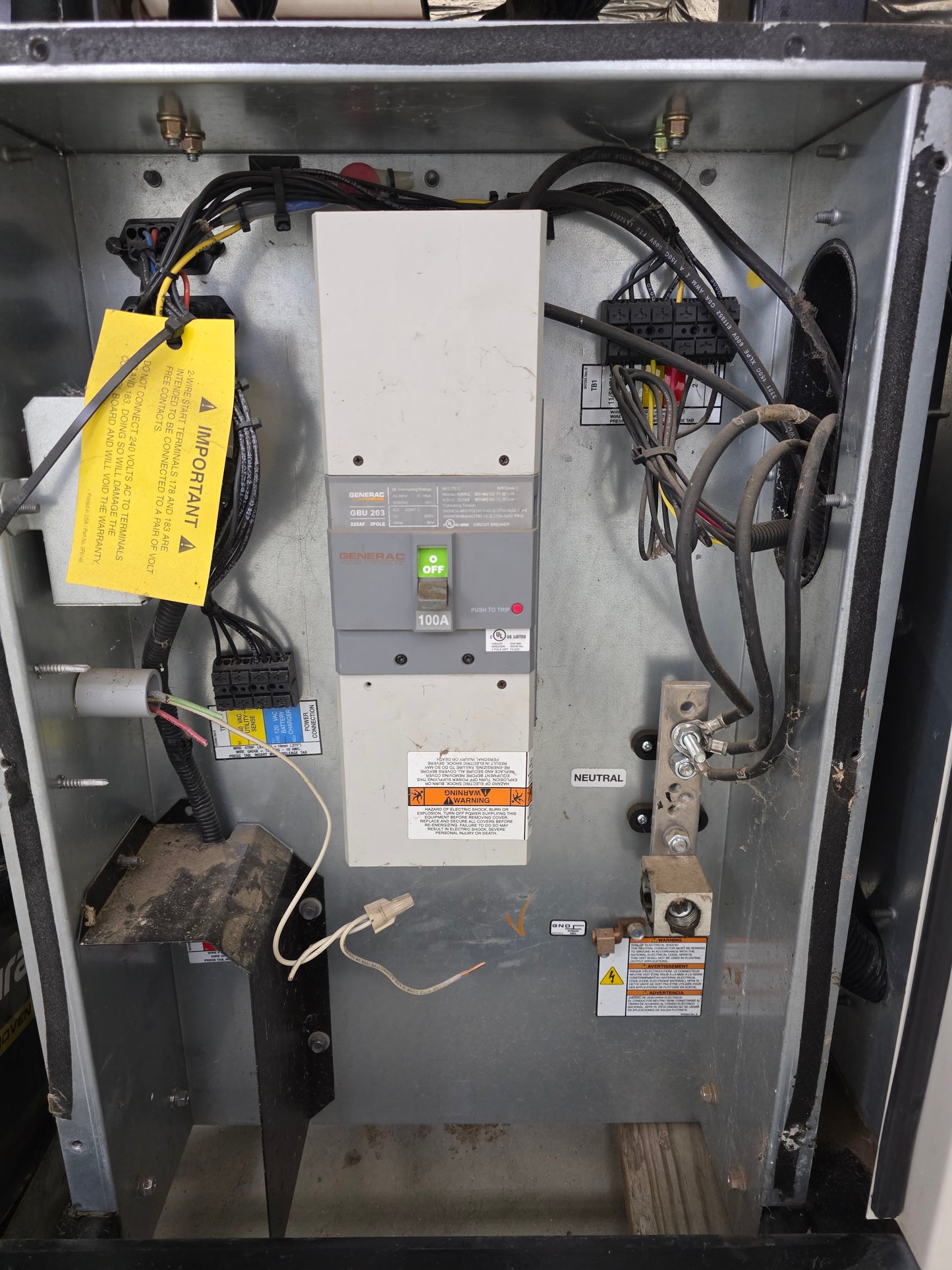 Generac QT06024KVSX 60kW Standby Generator