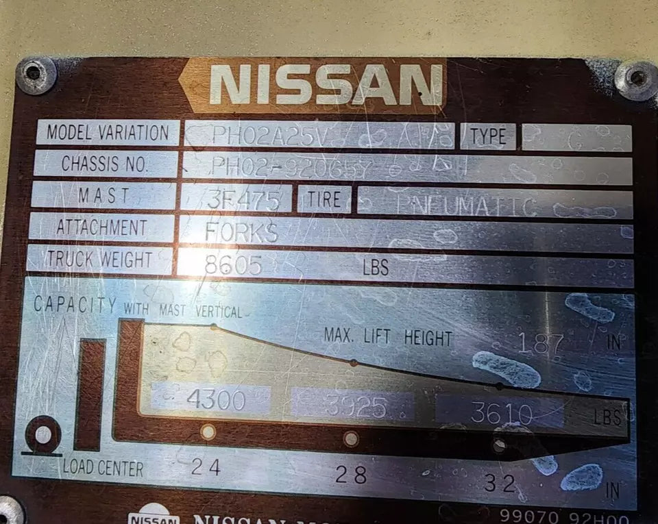 Nissan 5,000 Capacity